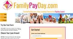 Desktop Screenshot of familypayday.com